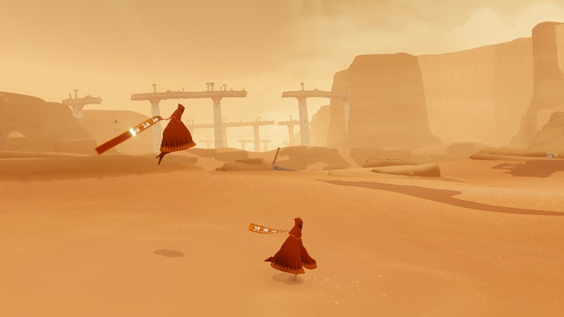 Journey propose un mode co-op original qui casse les codes en privant les joueurs de voies de communication "classiques"