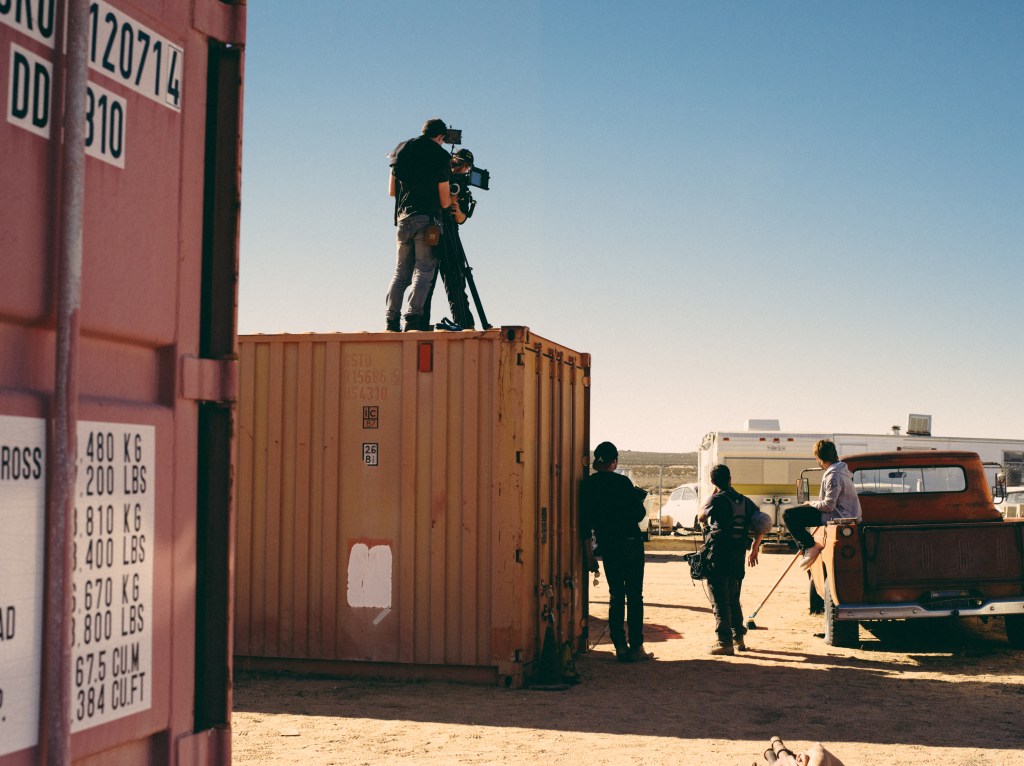 Le tournage a duré 14 jours, en plein désert