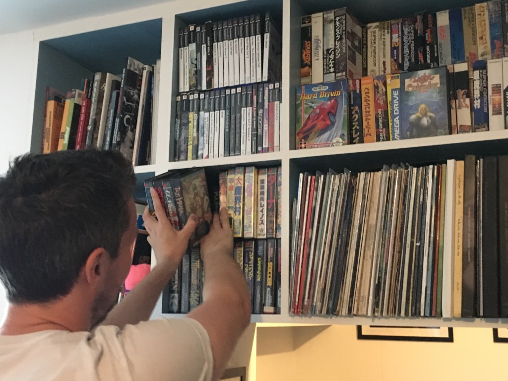 Christophe et Katya partagent une impressionnante collection de jeux